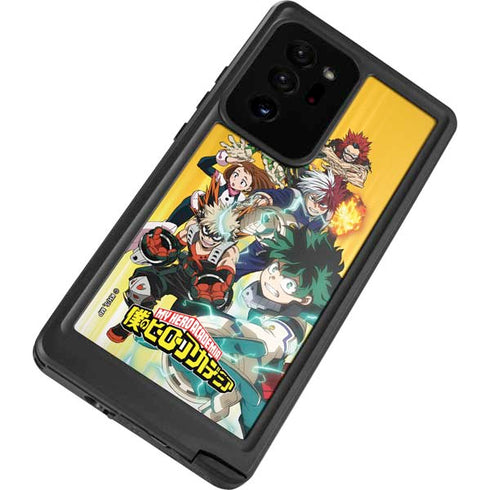 My Hero Academia Deku Squad Season 5 Galaxy Note20 Ultra 5G Waterproof Case